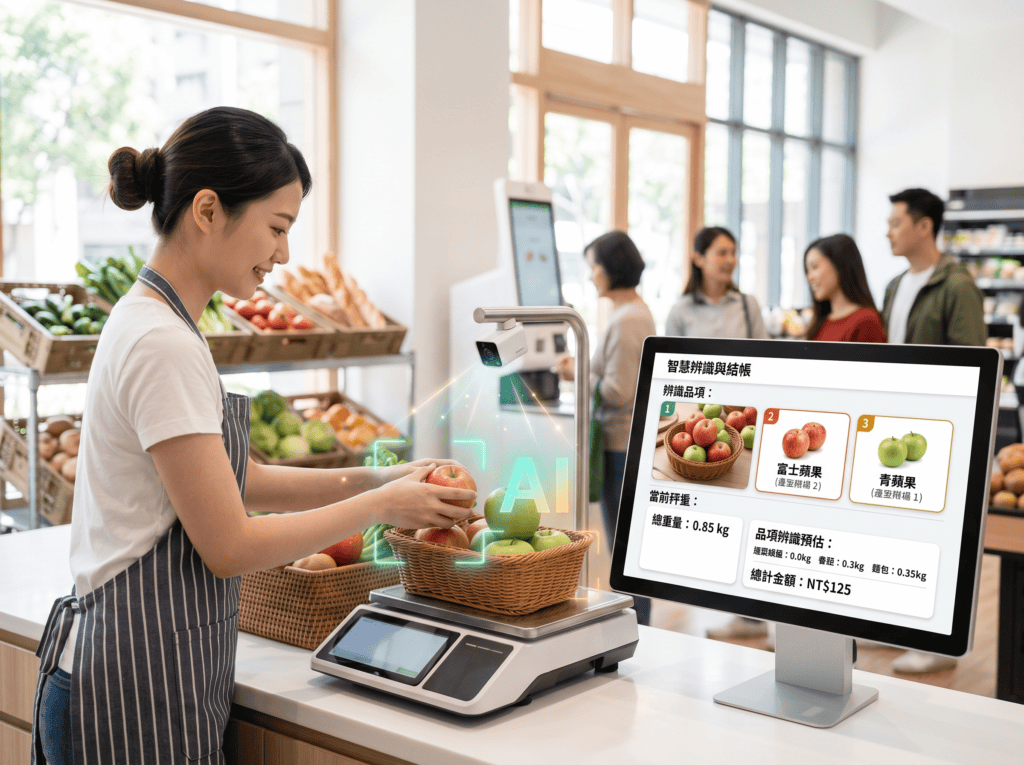 2026 零售POS系統新關鍵：AI 影像辨識與生鮮秤重